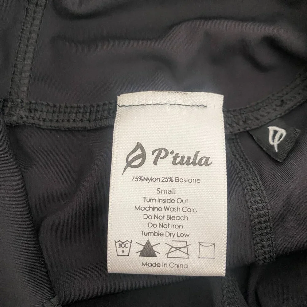 P'tula Sleek Crystal High Waist Pockets and Mesh leggings size S. 🖤 - Picture 10 of 12